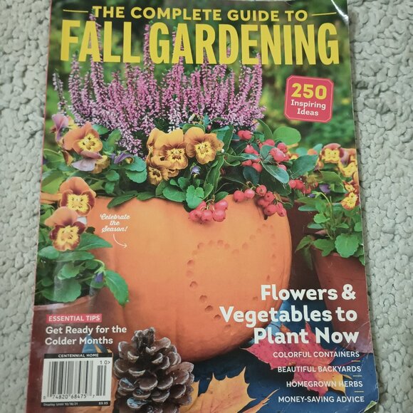 NEW fall gardening book - Picture 1 of 3
